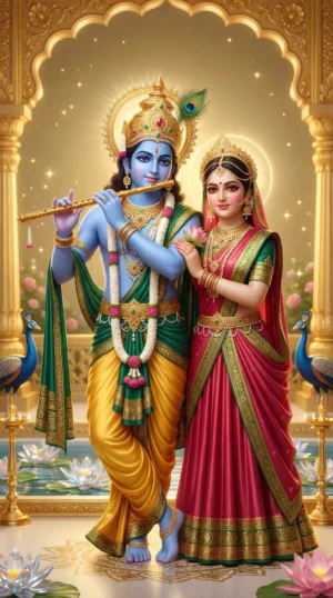 Lord Krishna And Radha HD Wallpapers (3 Images) Radha Krishna HD Wallpapers Download Krishna Plying Flute Wallpapers