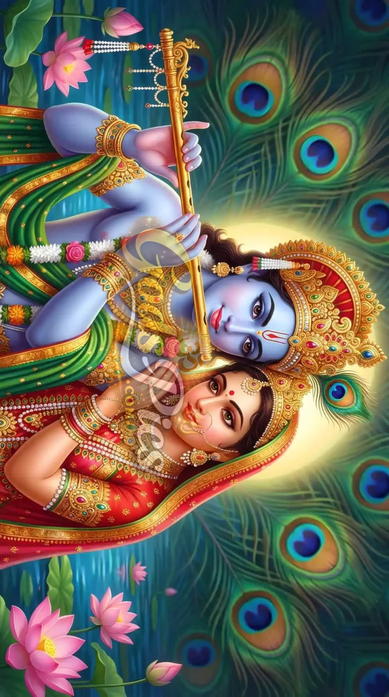 Lord Krishna And Radha Divine Love Beautiful Full HD Wallpapers Download