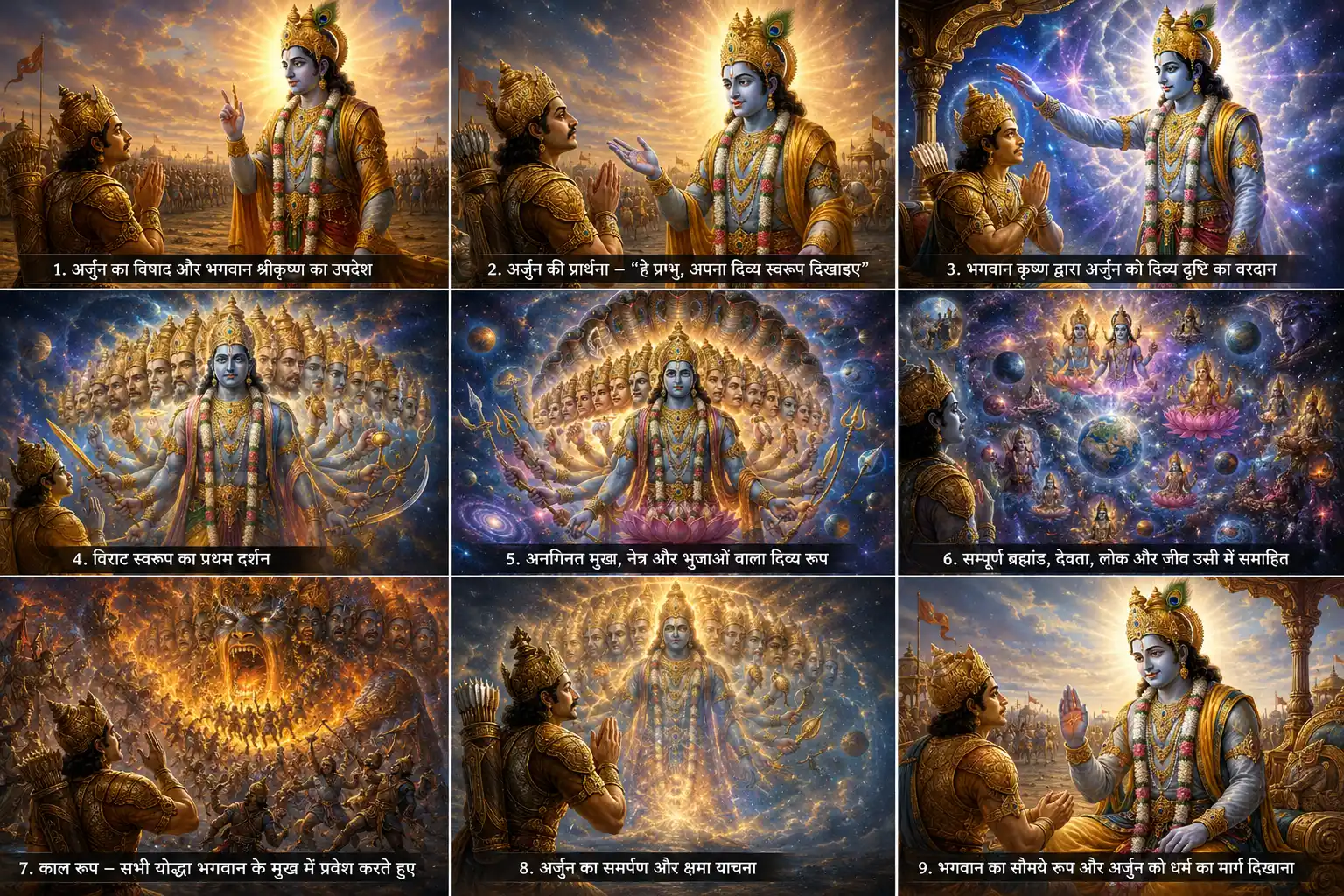 Lord Vishnu Story Virat Roop