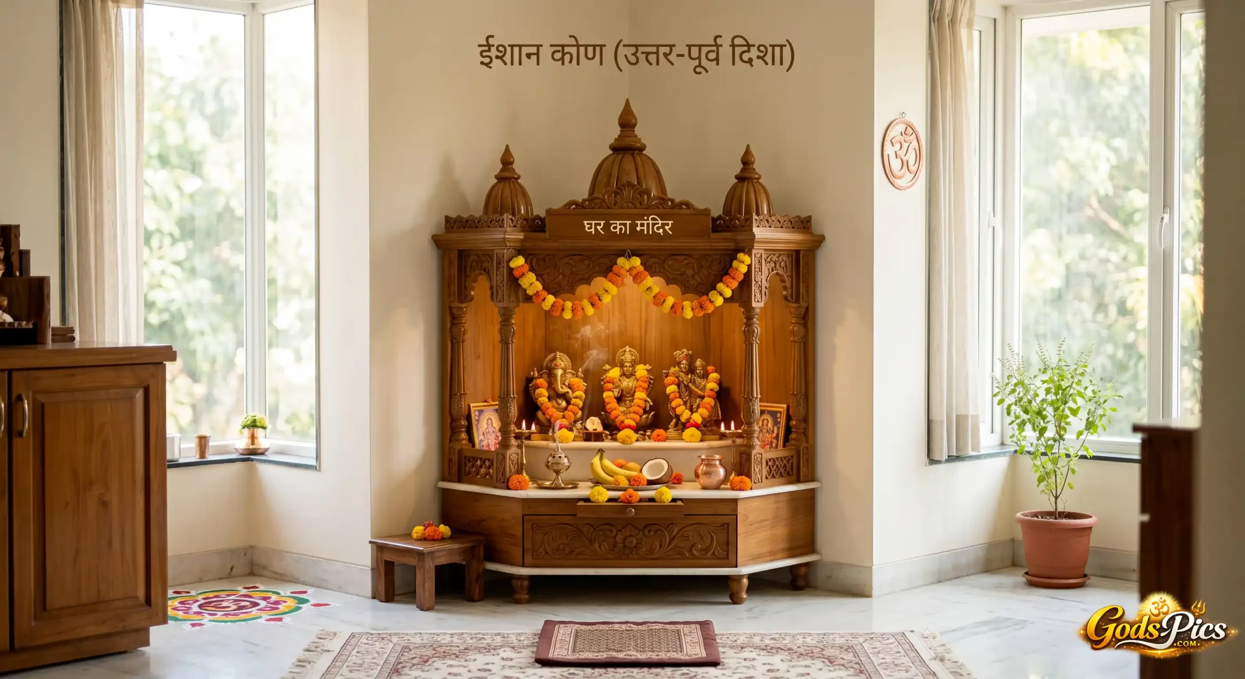 घर के मंदिर में भगवान की फोटो किस दिशा में लगाएं? जानिए सब कुछ आसान शब्दों में!