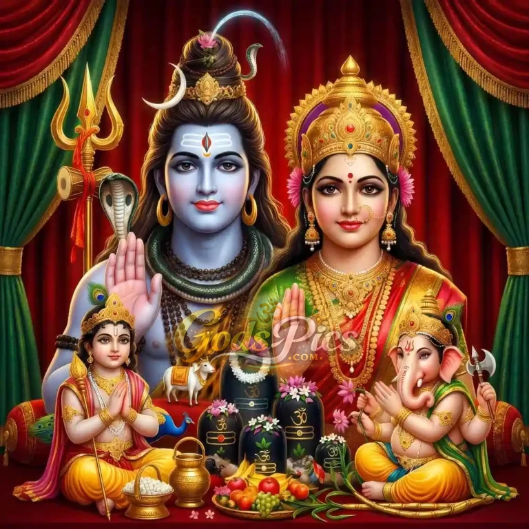 Lord Shiva Parivar Best 8K Wallpaper Download