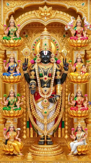 Lord Venkateswara (5 Images) 8K Download