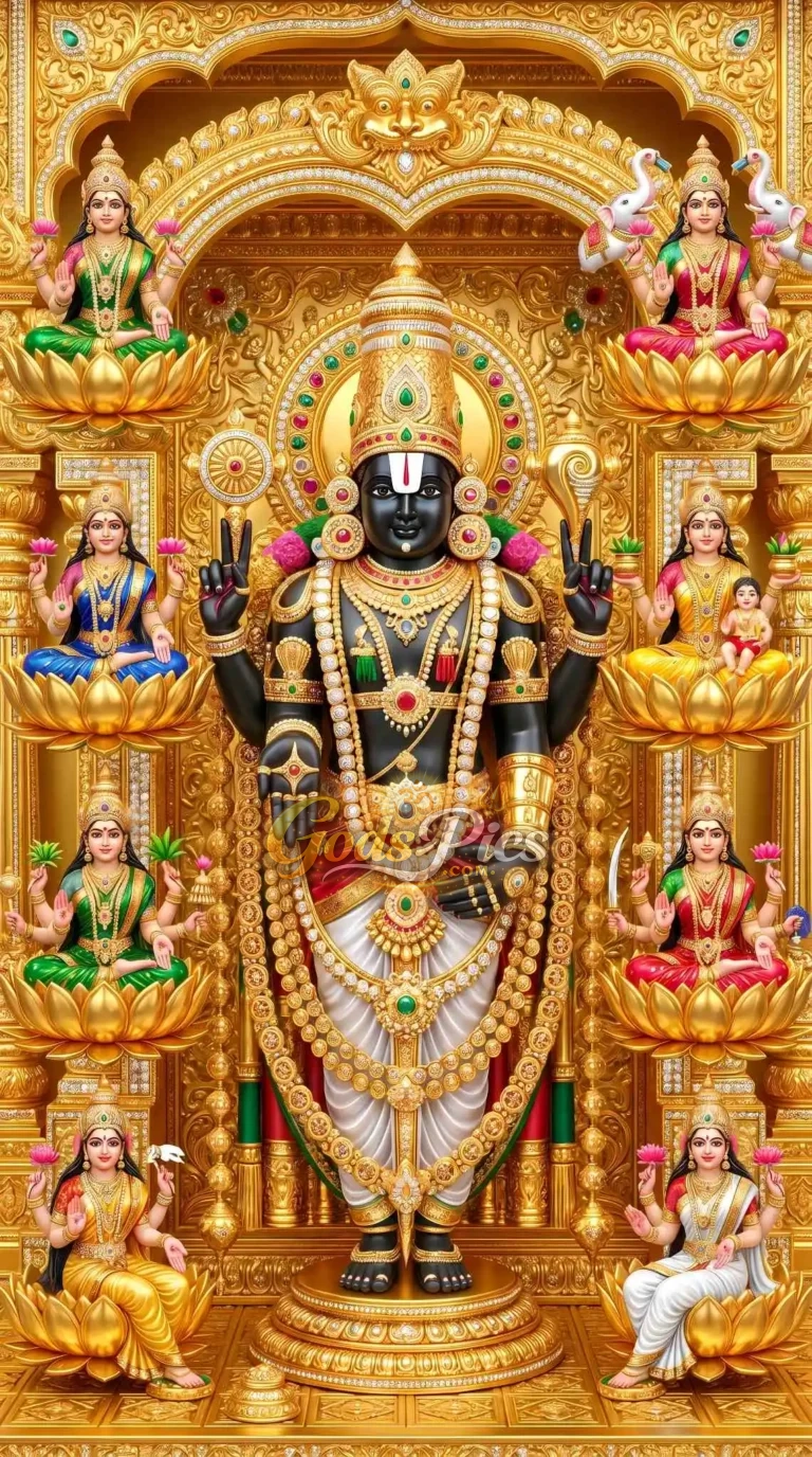 Lord Venkateswara (5 Images) 8K Download
