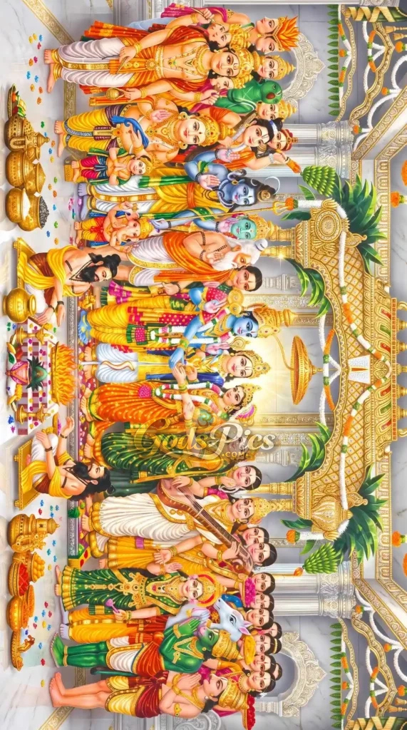 Lord Venkateswara Wedding Ceremony HD Wallpaper (4 Images)