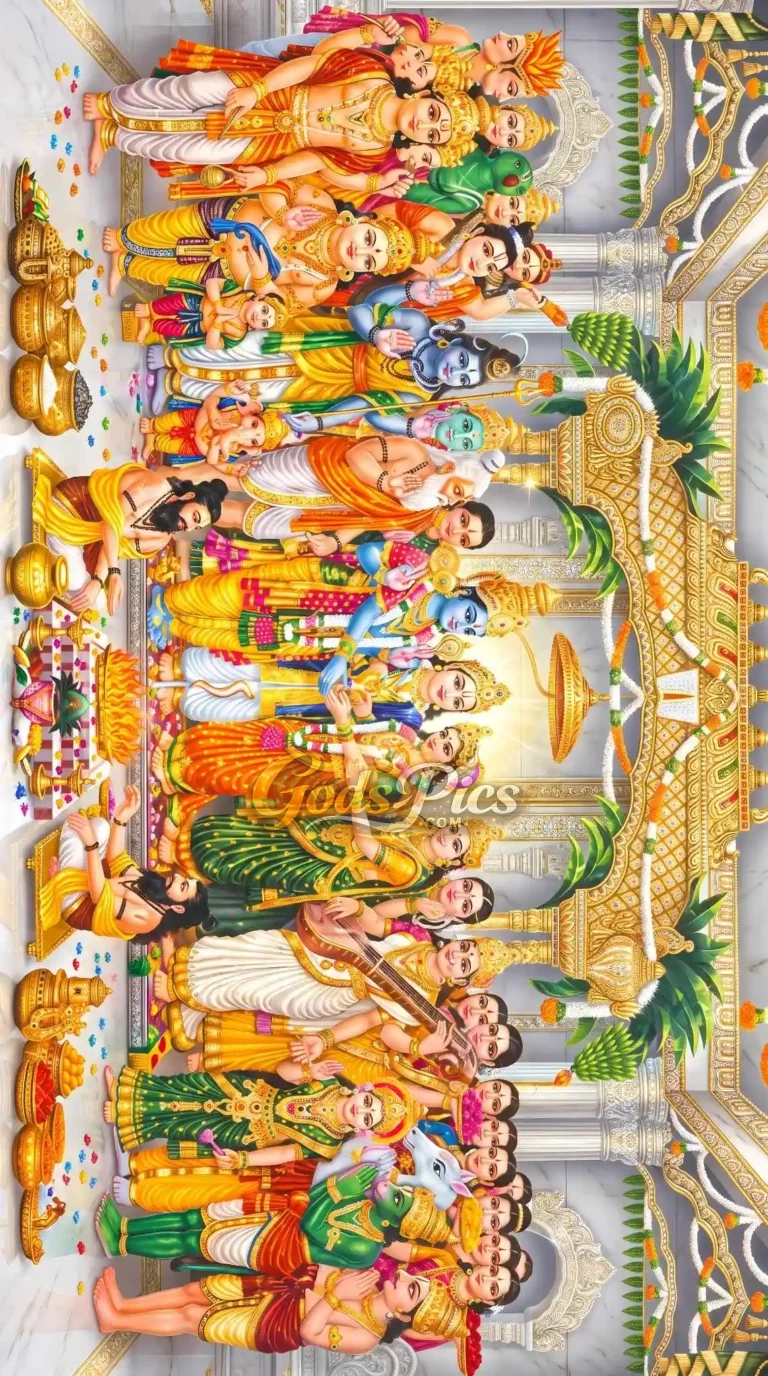 Lord Venkateswara Wedding Ceremony HD Wallpaper (4 Images)