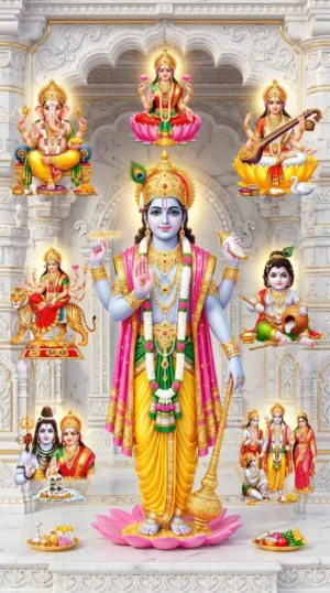 Lord Vishnu 8K College Gods Pics Download (2 Images)