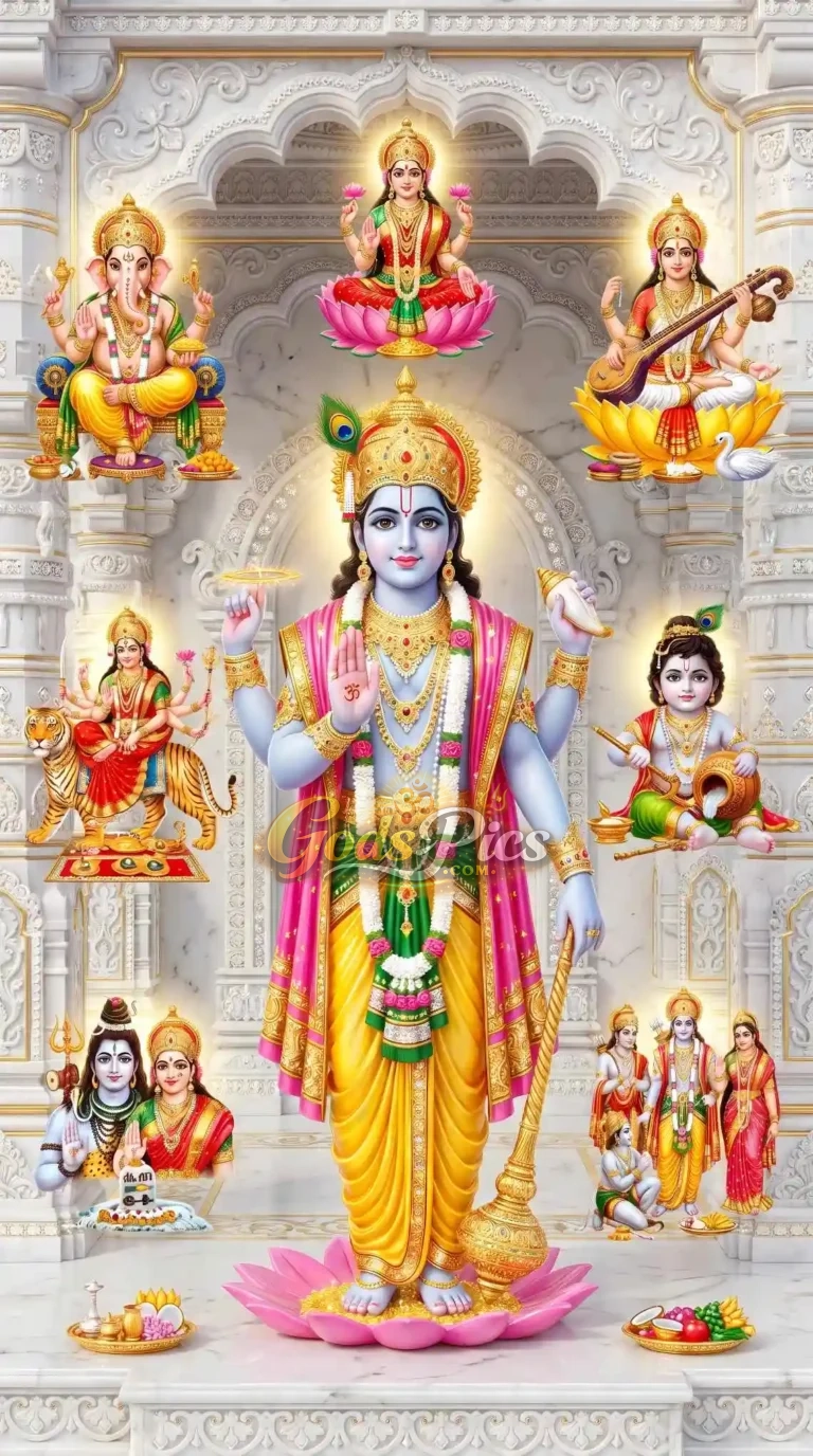 Lord Vishnu 8K College Gods Pics Download (2 Images)