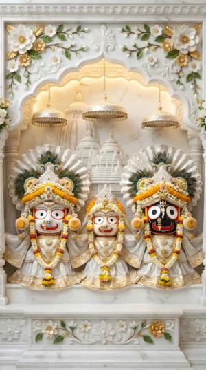 Lord jagannath Best Download 8K Marble Image