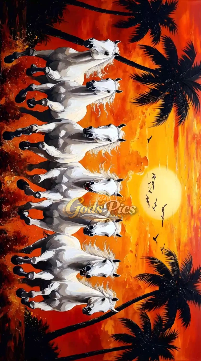 7 Running White Horses HD Wallpaper 4K Download (3 Images)