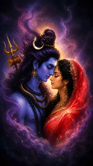 Lord Shiv And Maa Parvati 8K HD Best Wallpaper Download