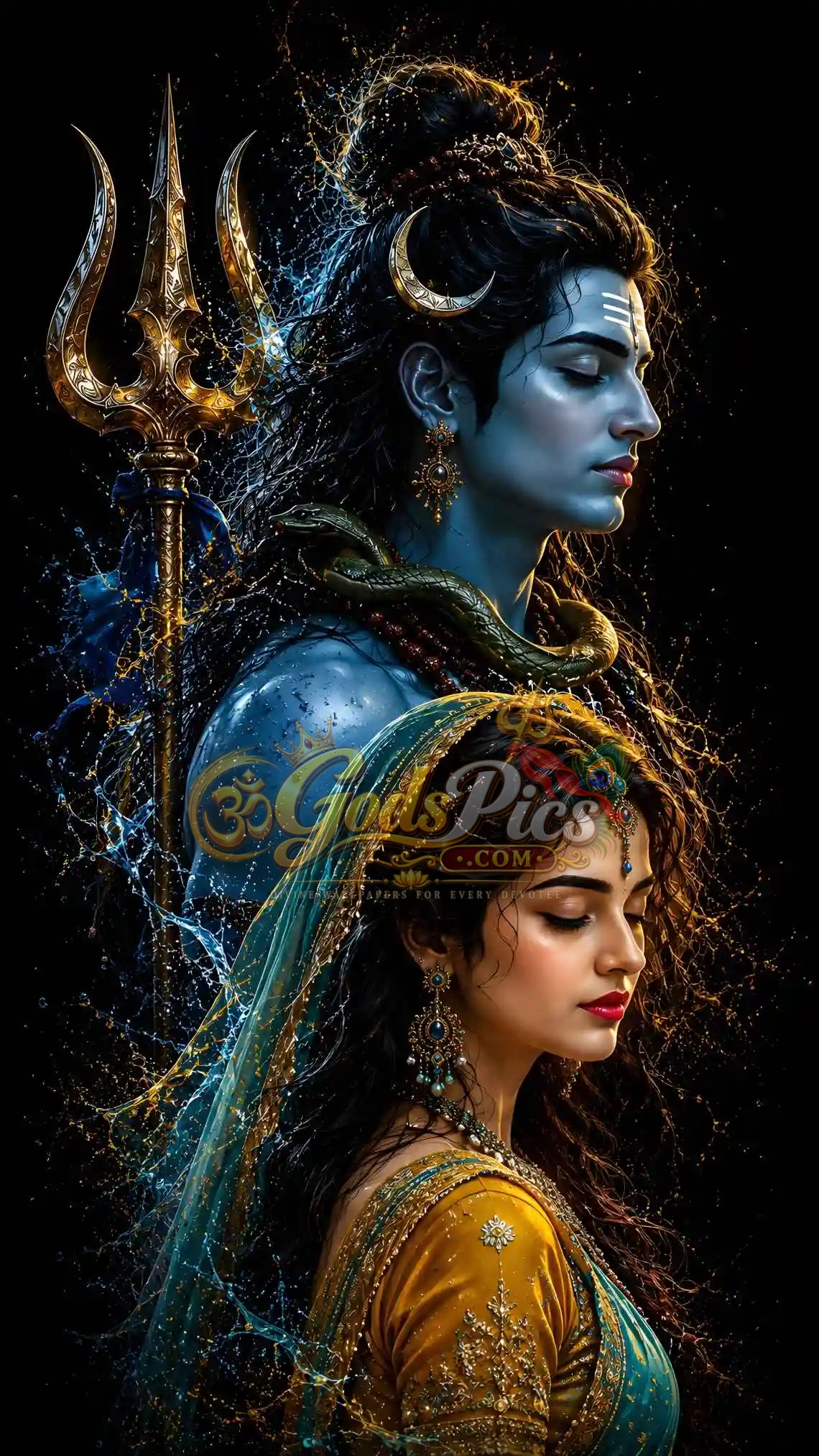 Lord Shiv And Maa Parvati 8K HD Wallpaper Download 1 Lord Shiv And Maa Parvati 8K HD Wallpaper Download