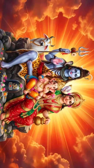 Lord Shiv Family HD Computer Wallpaper Download