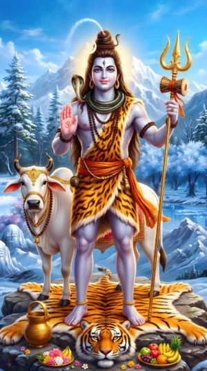 Lord Shiv Ji Standing Pose HD Wallpaper Download