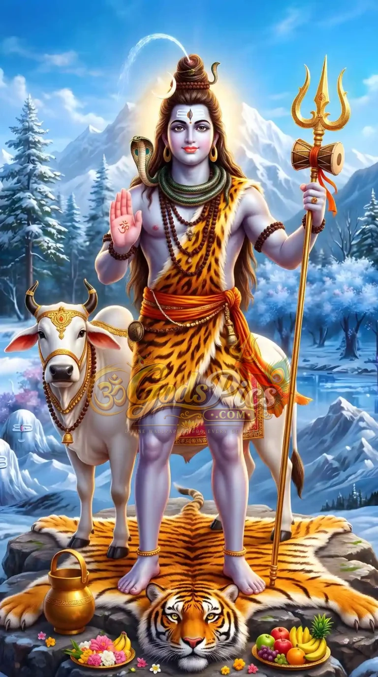 Lord Shiv Ji Standing Pose HD Wallpaper Download