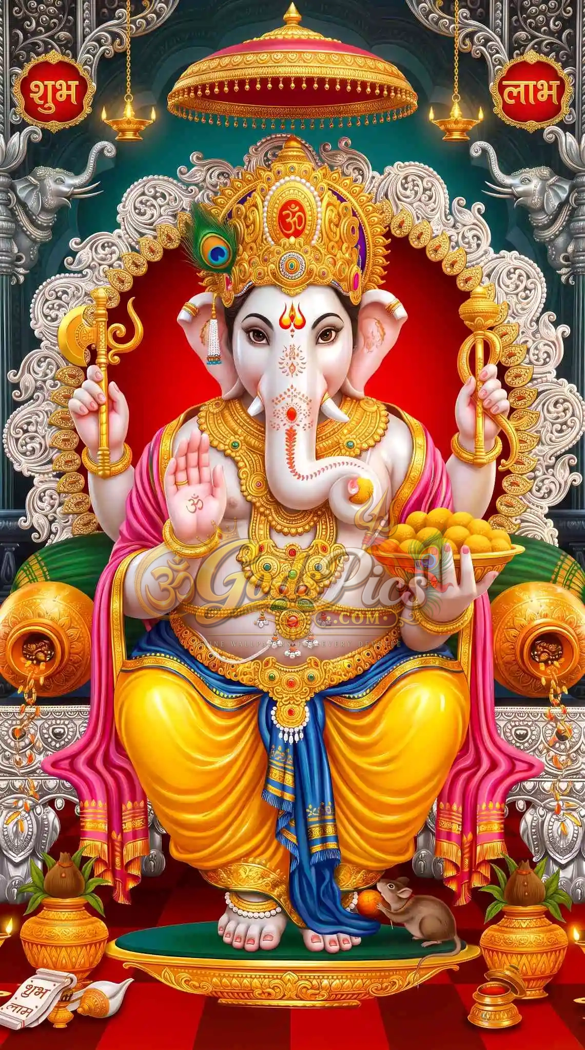 3 Beautiful Full HD Printing Wallpaper Lord Ganesh 3 3 Beautiful Full HD Printing Wallpaper Lord Ganesh - Image 3