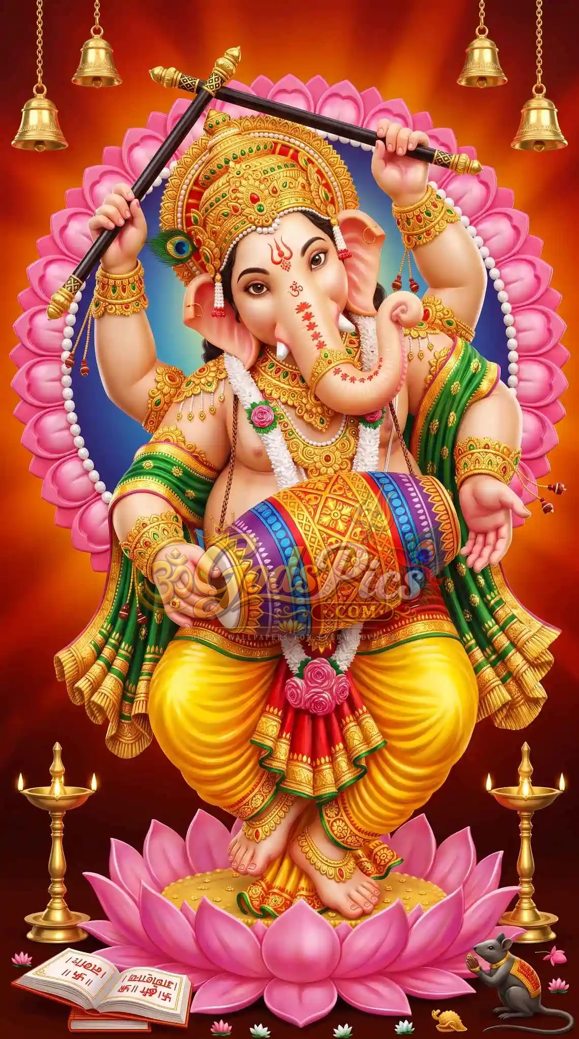 3 HD Lord Ganesh Printing Wallpaper Download 3 3 HD Lord Ganesh Printing Wallpaper Download - Image 3