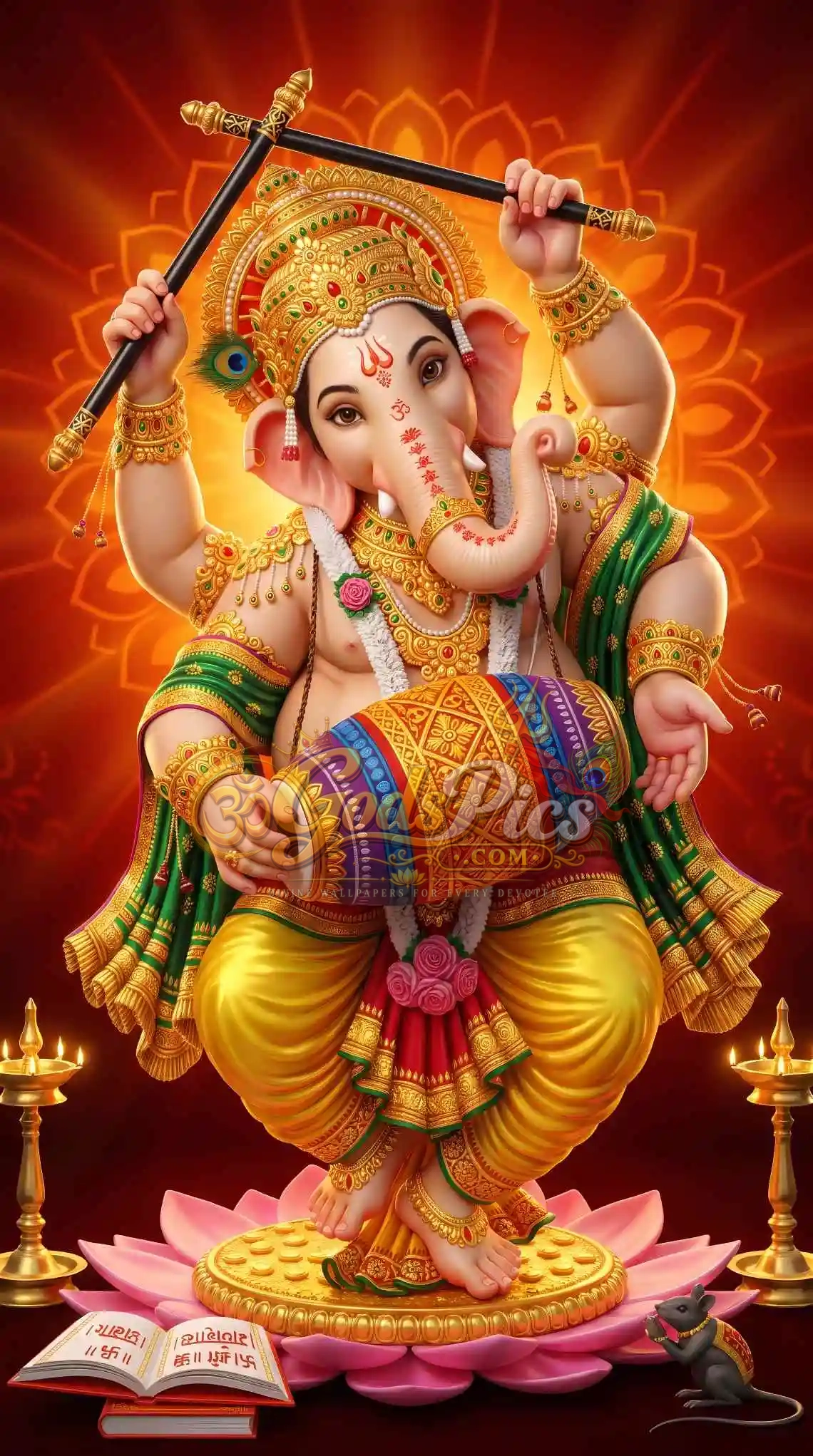 3 HD Lord Ganesh Printing Wallpaper Download 2 3 HD Lord Ganesh Printing Wallpaper Download - Image 2