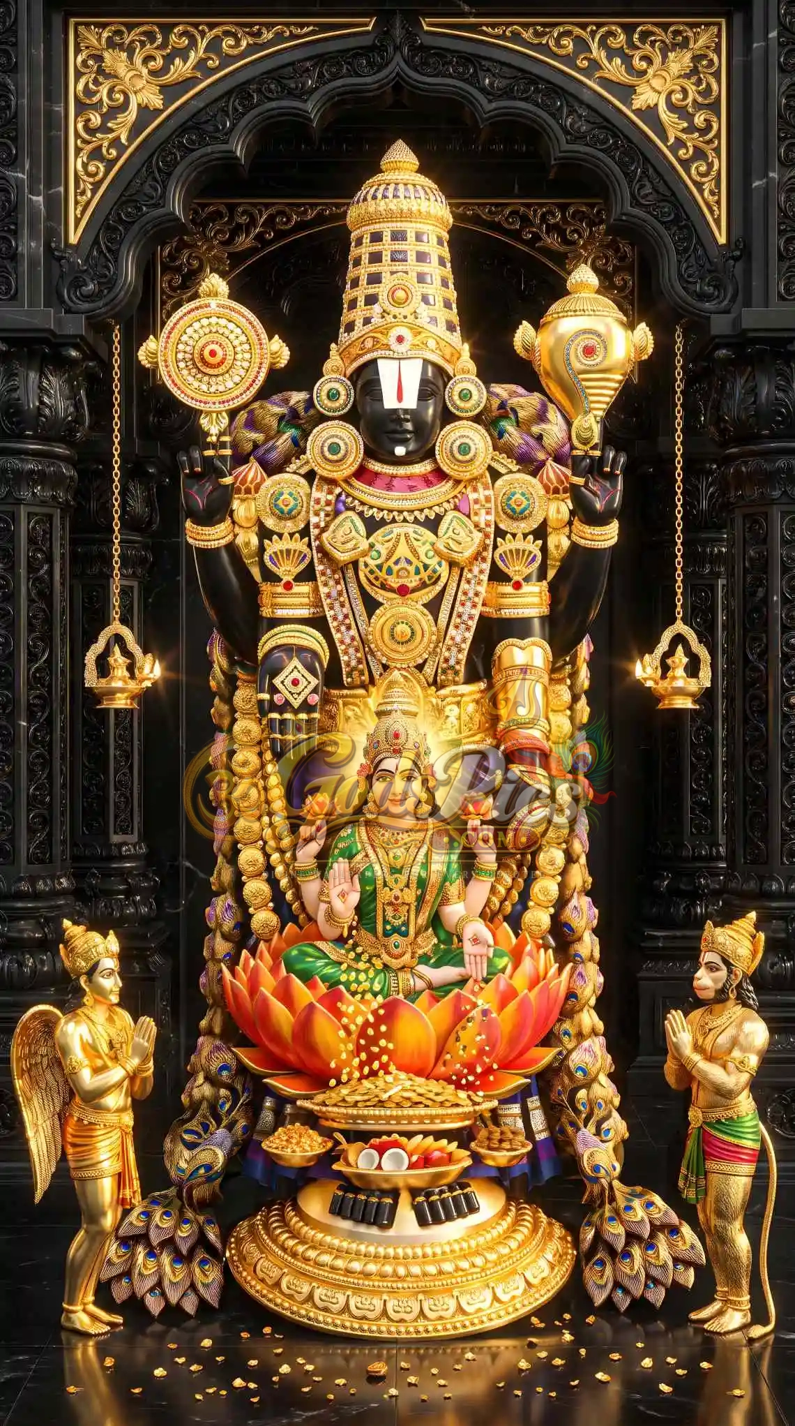 4 High Quality Lord Venkateshwara and Laxmi Ji HD Printing Wallpaper 3 4 High Quality Lord Venkateshwara and Laxmi Ji HD Printing Wallpaper - Image 3