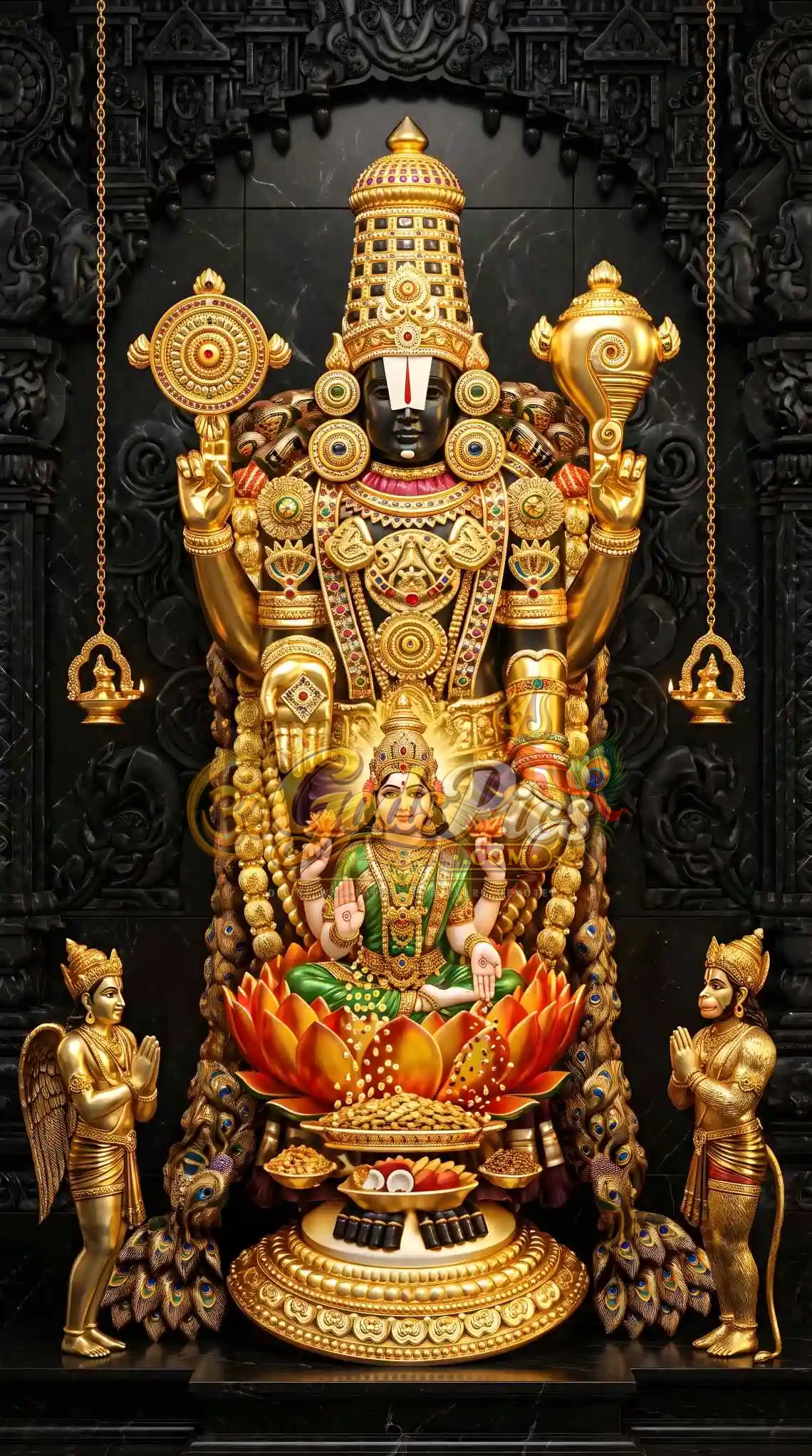 4 High Quality Lord Venkateshwara and Laxmi Ji HD Printing Wallpaper 1 4 High Quality Lord Venkateshwara and Laxmi Ji HD Printing Wallpaper