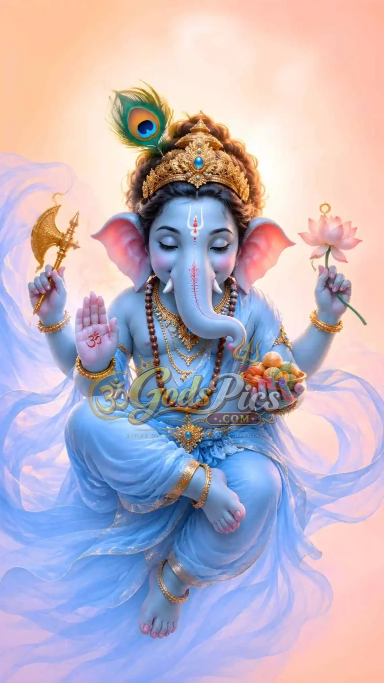 Lord Ganesha Beautiful 8K HD Wallpaper Download