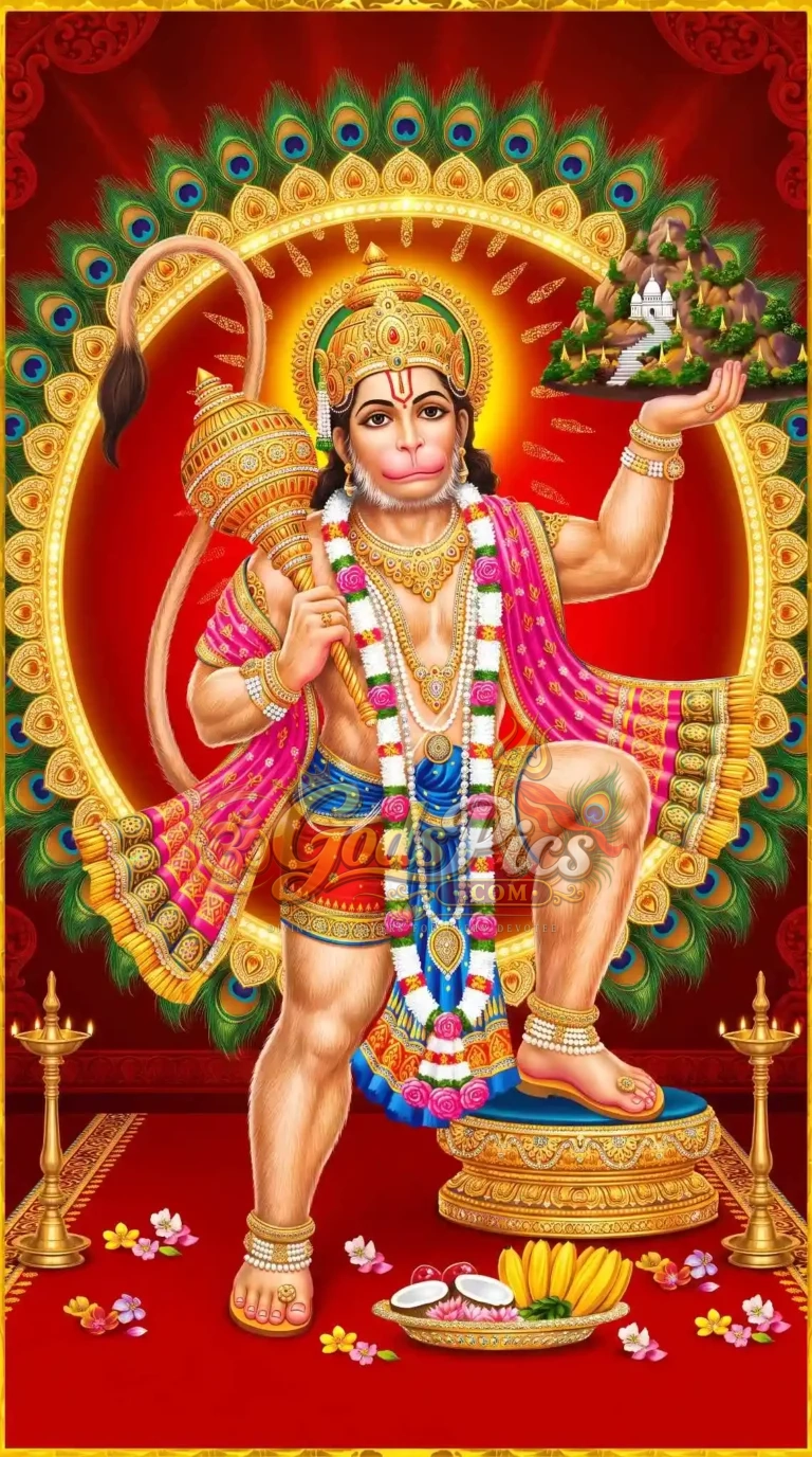 Lord Hanuman Powerful 4K HD Wallpaper (2 Images)