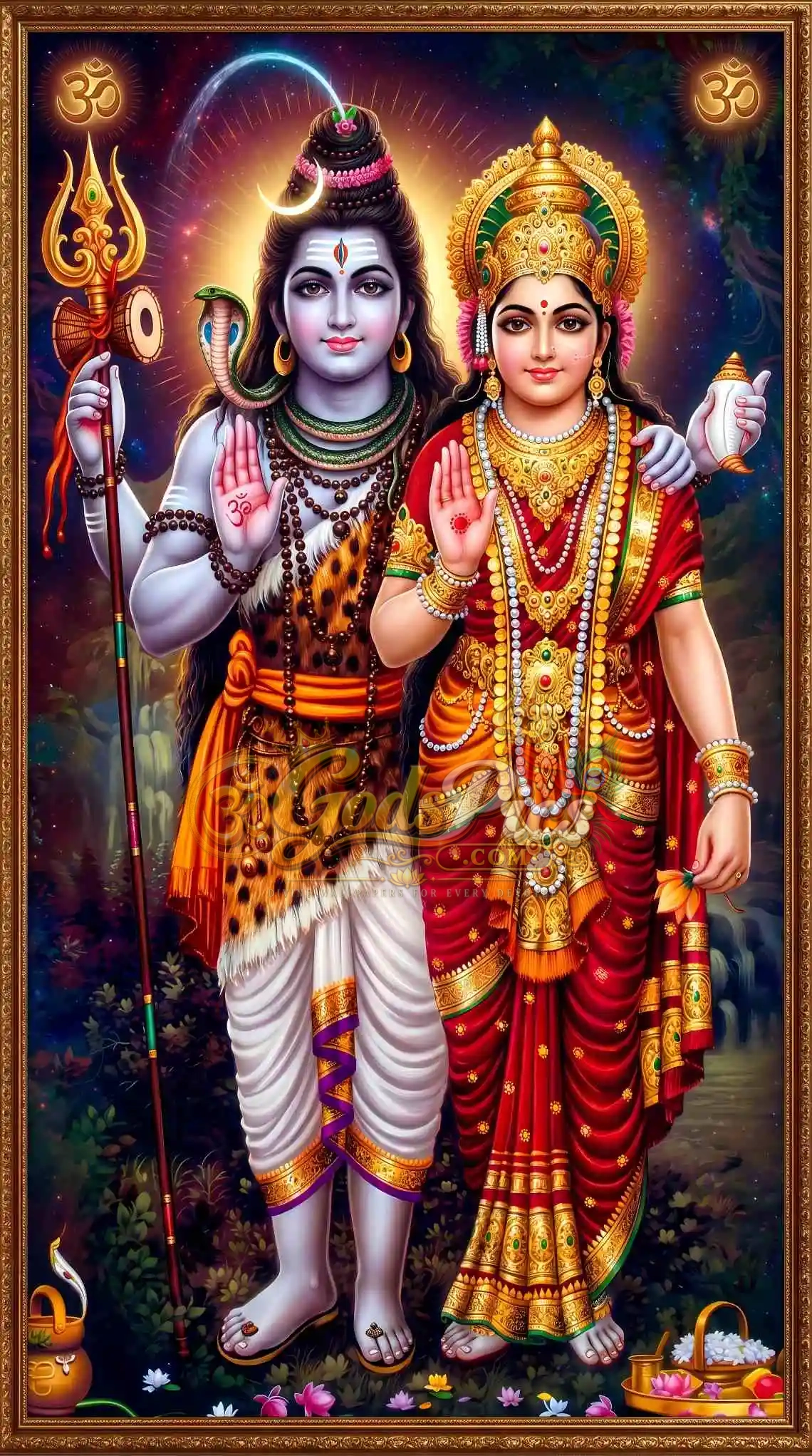 Lord Shiv and Parvati Ji 8K HD Wallpaper (2 Images) 1 Lord Shiv and Parvati Ji 8K HD Wallpaper (2 Images)