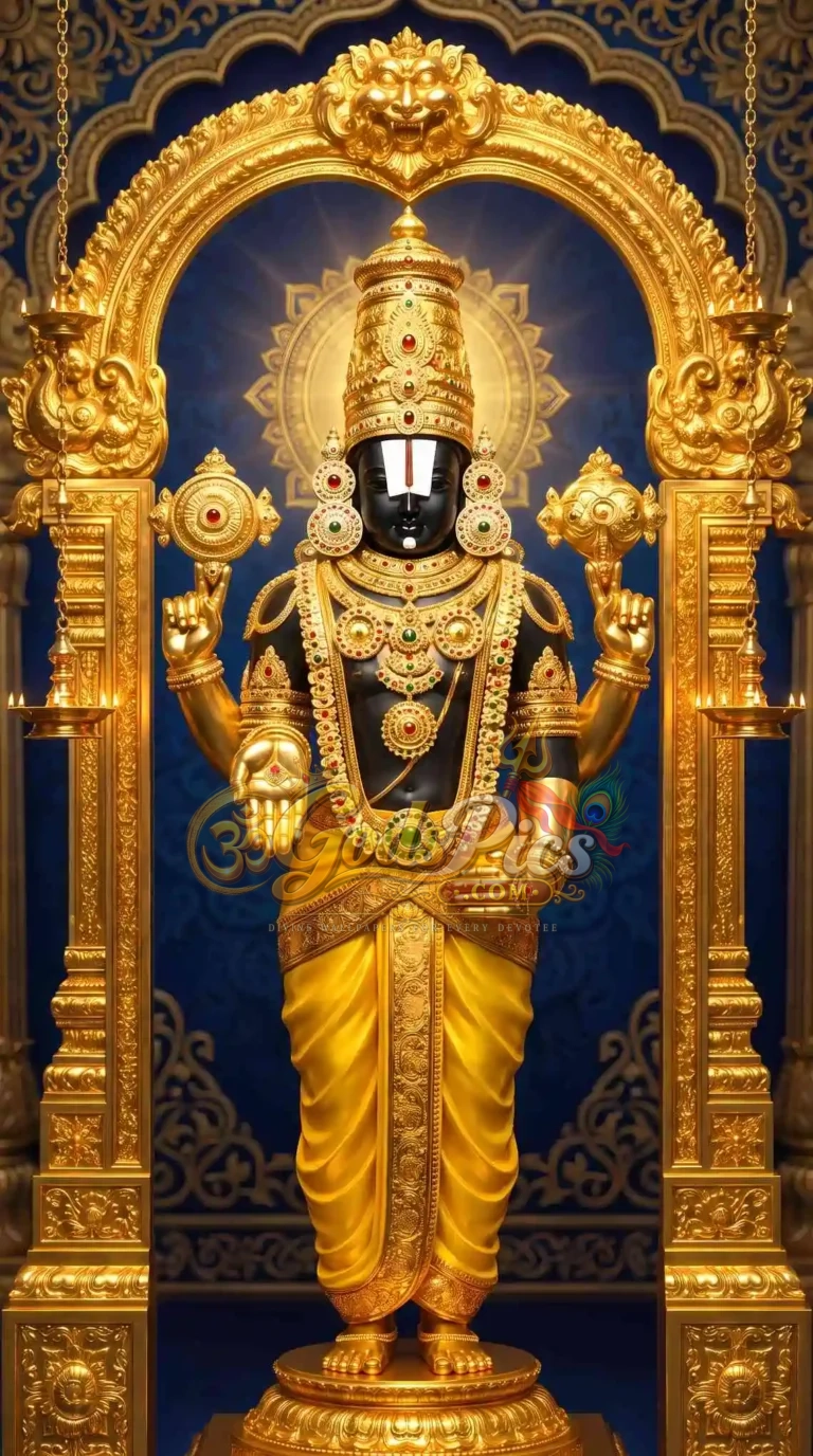 Venkateswara Swamy 4K Devotional Wallpaper Download