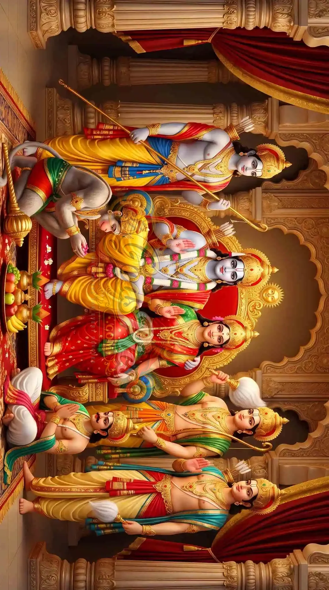 4 Latest Shri Ram Darbar 8K HD Wallpaper Collection 3 4 Latest Shri Ram Darbar 8K HD Wallpaper Collection - Image 3