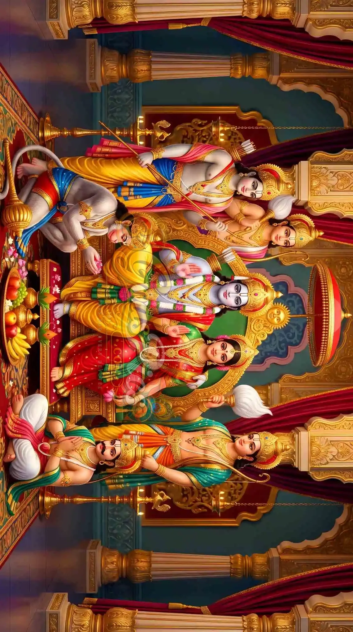 4 Latest Shri Ram Darbar 8K HD Wallpaper Collection 2 4 Latest Shri Ram Darbar 8K HD Wallpaper Collection - Image 2