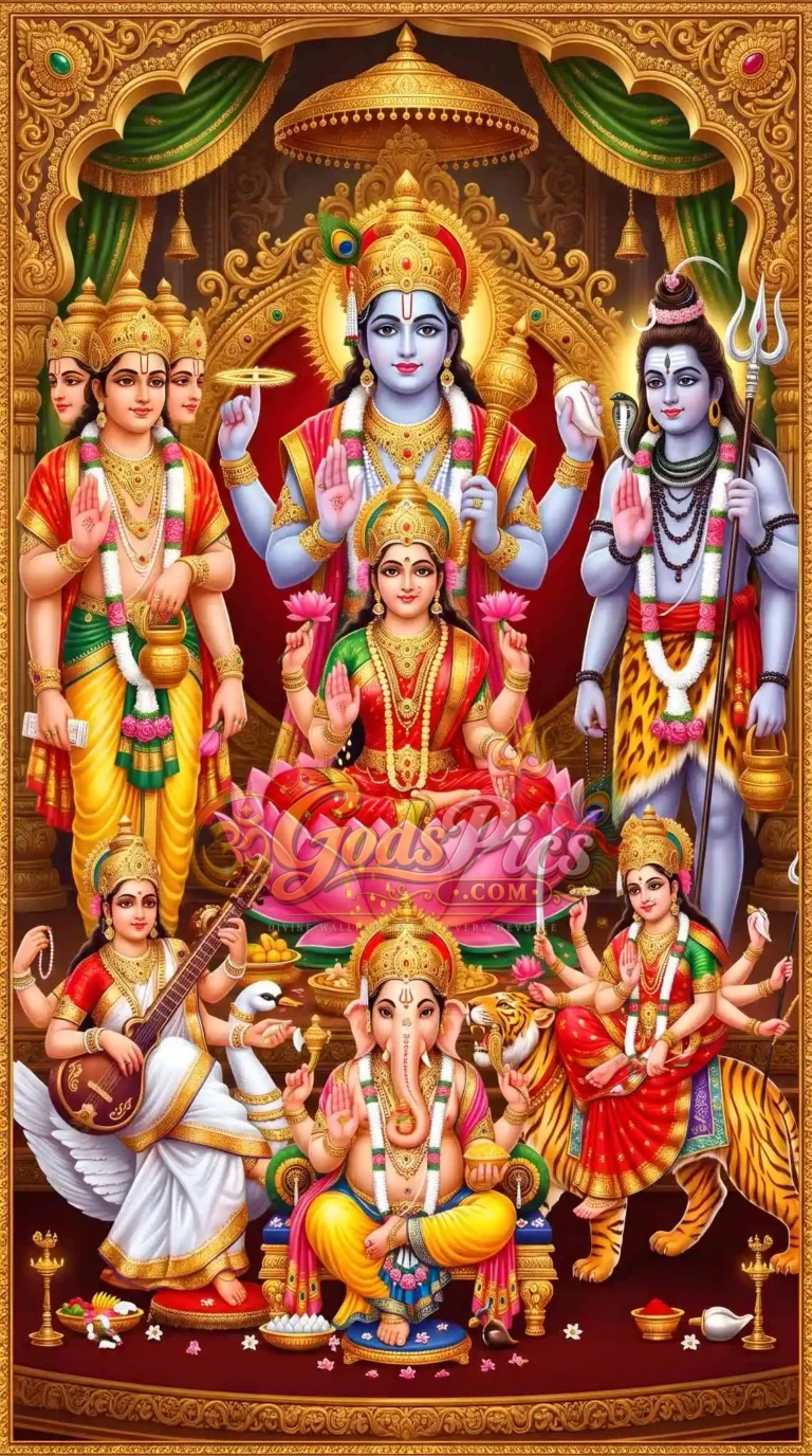 All Hindu Gods & Goddesses HD Frame Wallpaper Download (2 Images)