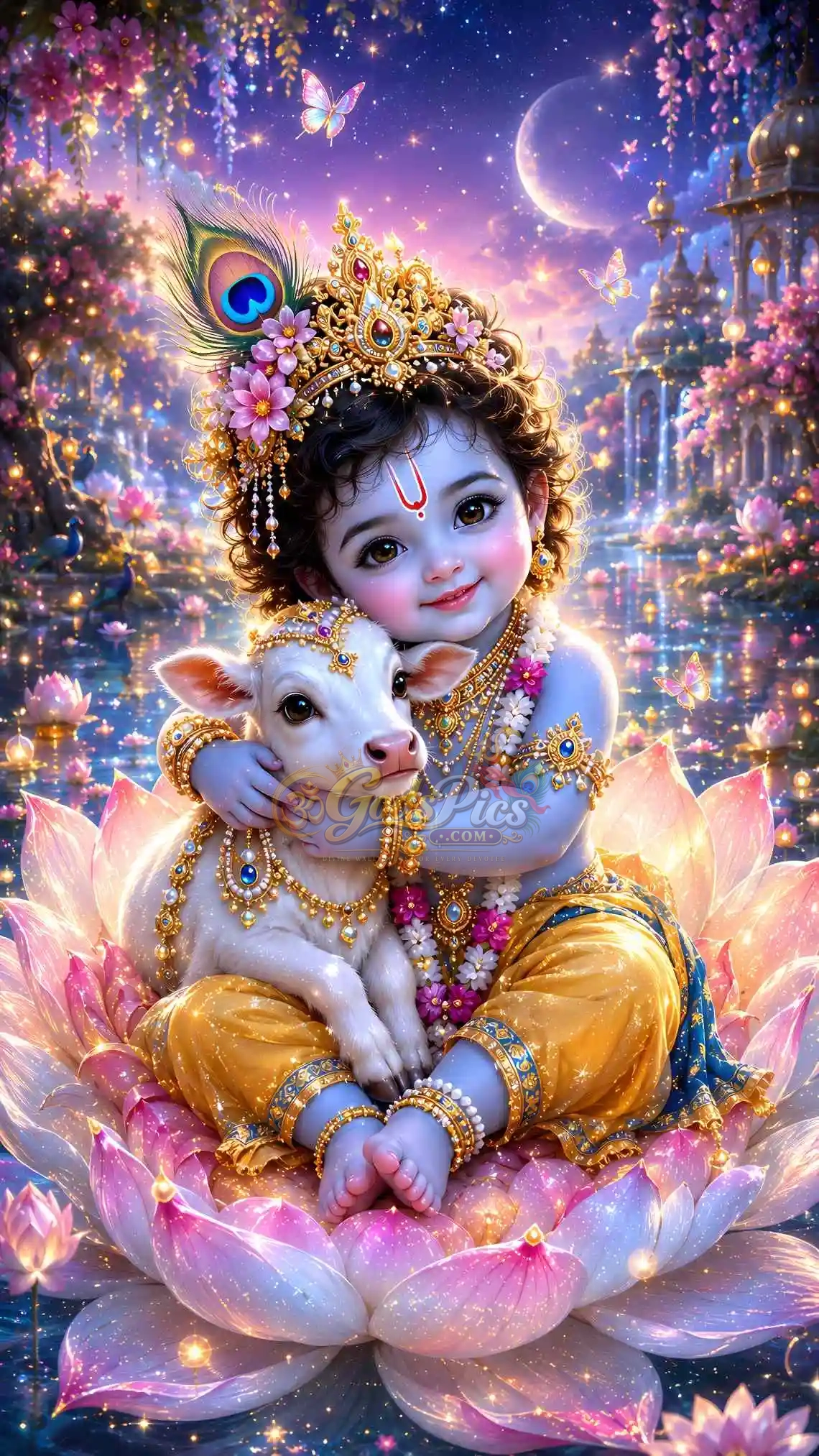 Baal Krishna Best Quality 8K Wallpaper (4 Images) 4 Baal Krishna Best Quality 8K Wallpaper (4 Images) - Image 4