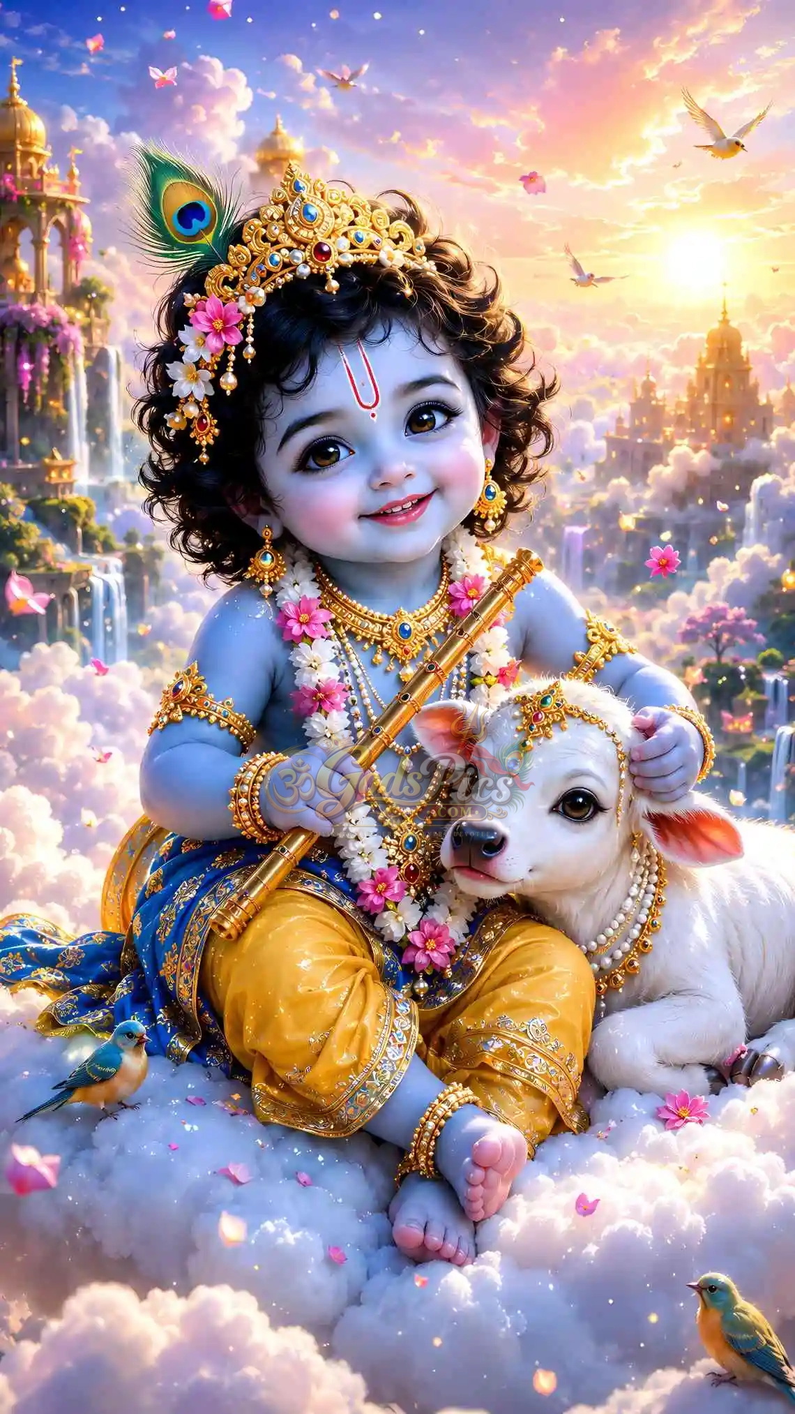 Baal Krishna Best Quality 8K Wallpaper (4 Images) 2 Baal Krishna Best Quality 8K Wallpaper (4 Images) - Image 2