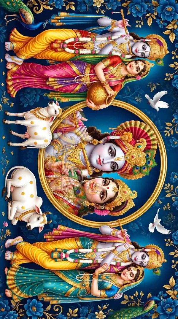Beautiful Radha Krishna 8K Computer Wallpaper (3 Images) - Gods Pics