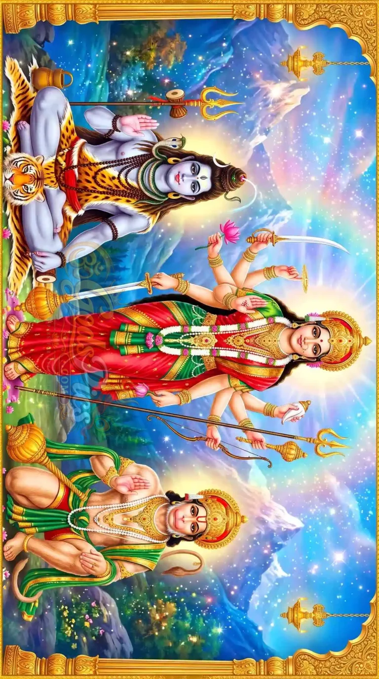 Durga Maa, Mahadev & Hanuman Ji High Quality Wallpapers (3 Images)