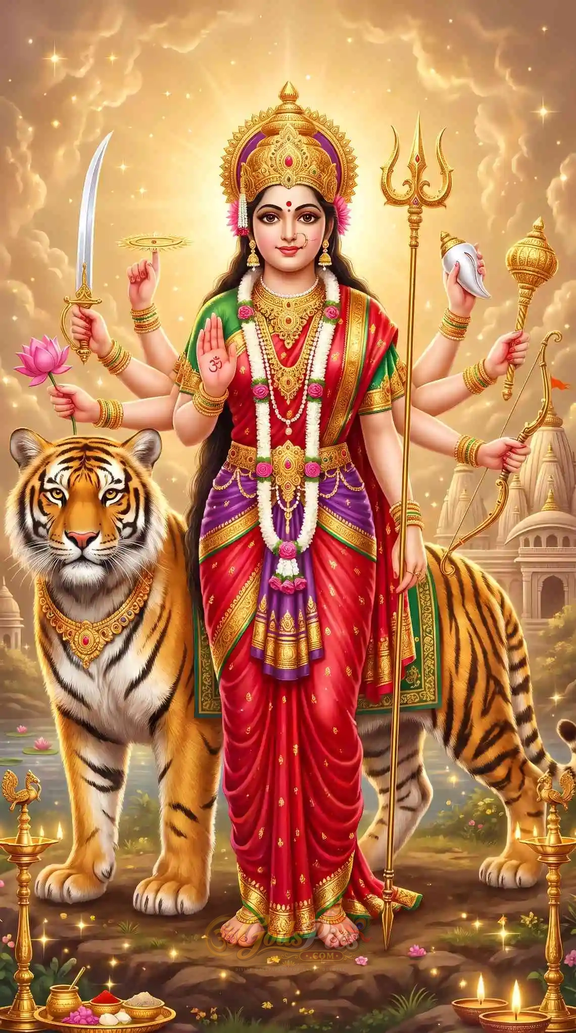 Goddess Durga 4 HD Devotional Wallpapers 4 Goddess Durga 4 HD Devotional Wallpapers - Image 4