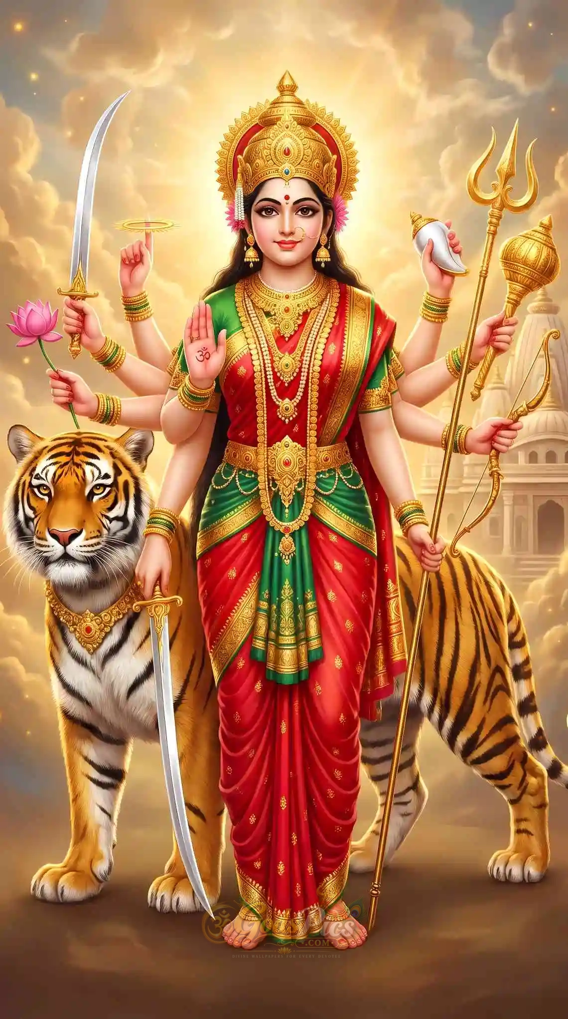 Goddess Durga 4 HD Devotional Wallpapers 3 Goddess Durga 4 HD Devotional Wallpapers - Image 3