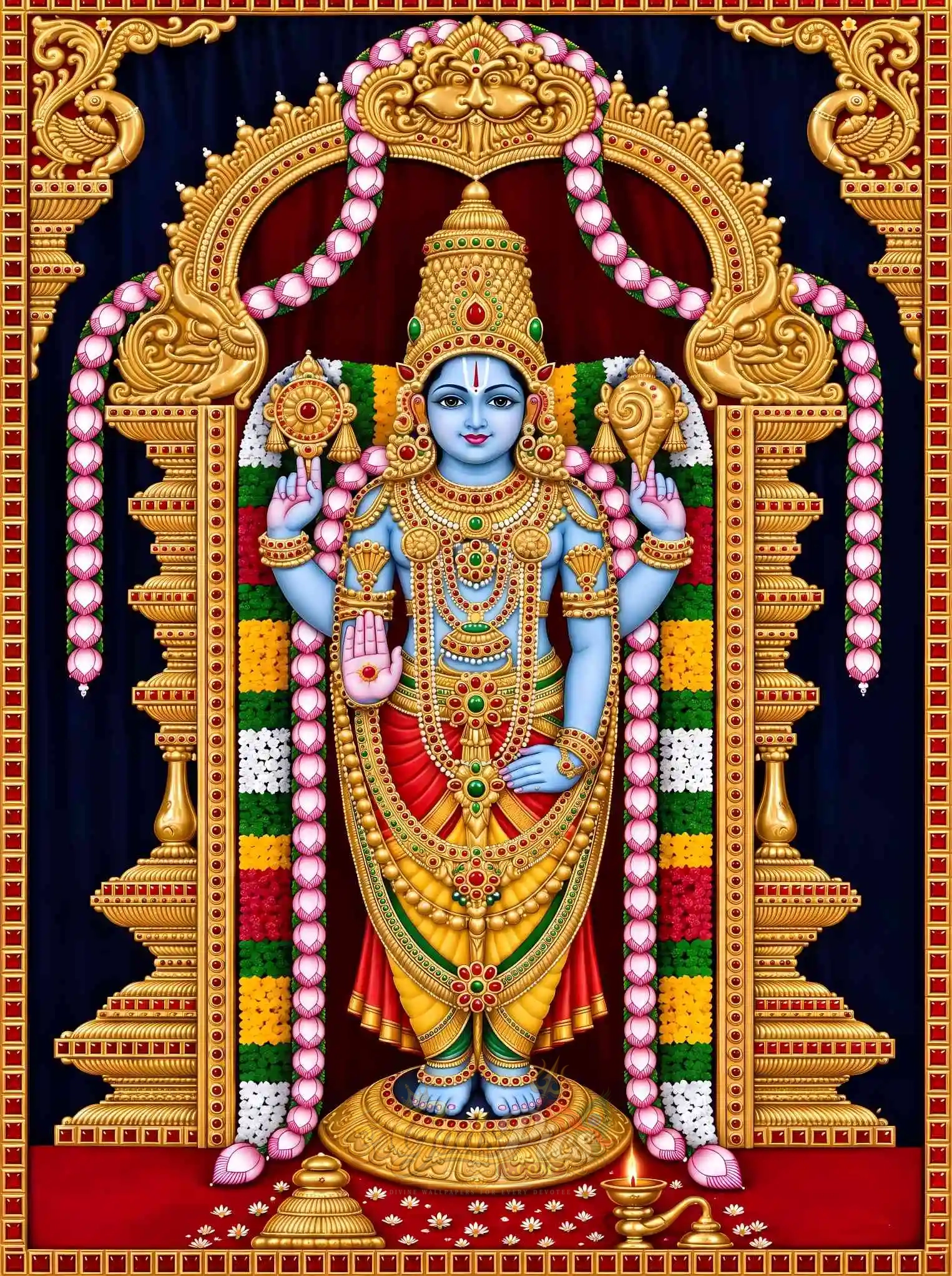 Lord Venkateswara Beautiful 8K Printing & Frame Wallpaper 1 Lord Venkateswara Beautiful 8K Printing & Frame Wallpaper