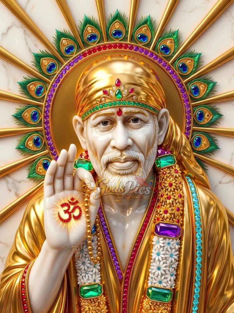 Shirdi Sai Baba High Quality 8K Wallpaper