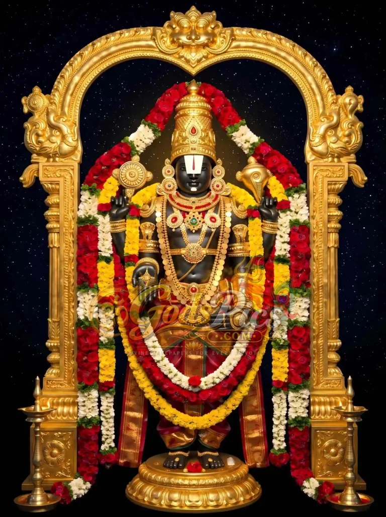 Venkateswara Swamy 8K High Quality Devotional Wallpaper (2 Images)