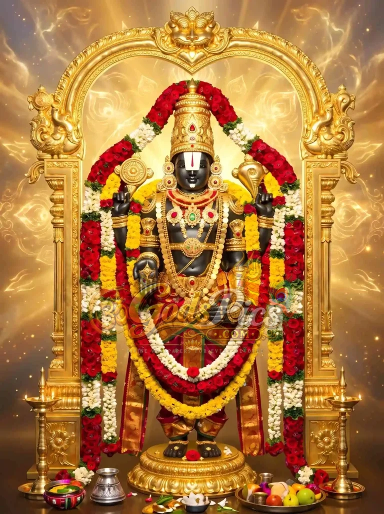 Venkateswara Swamy 8K High Quality Devotional Wallpaper Download